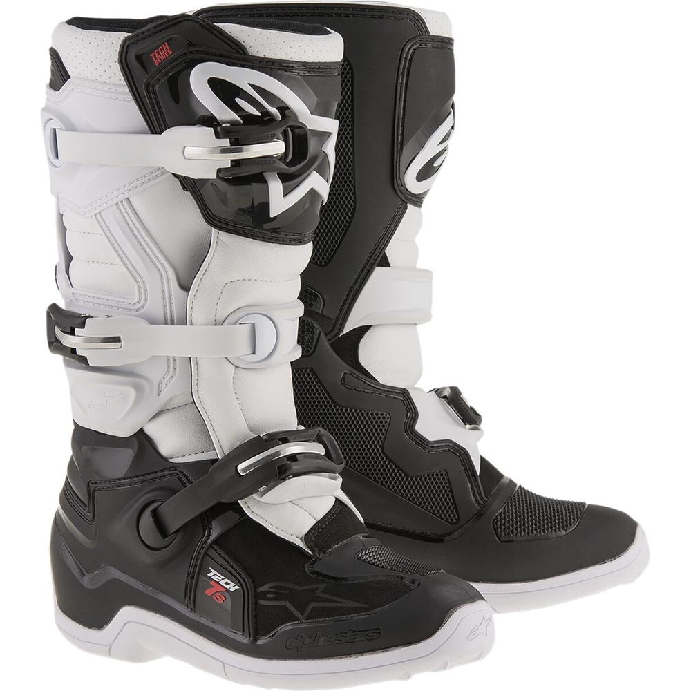 Alpinestars Tech 7S Youth Boots Black / White