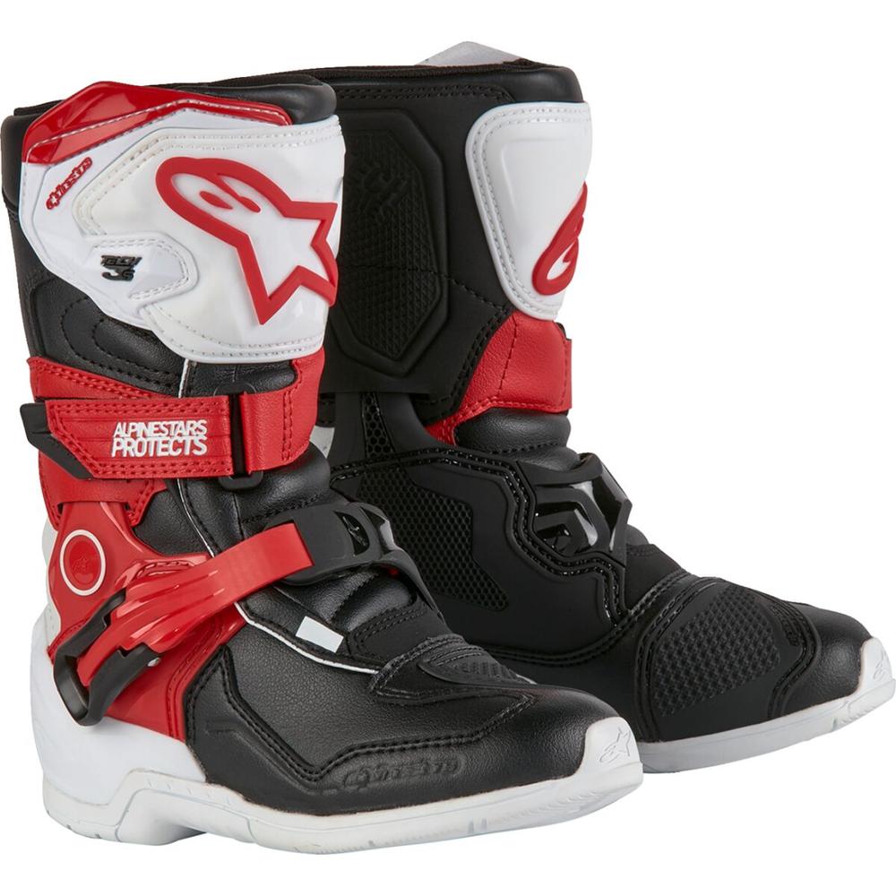 Alpinestars Tech 3S Kids Boots White / Black / Red