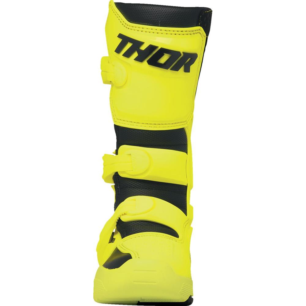 Thor Blitz XR Youth Boots Acid Yellow / Black