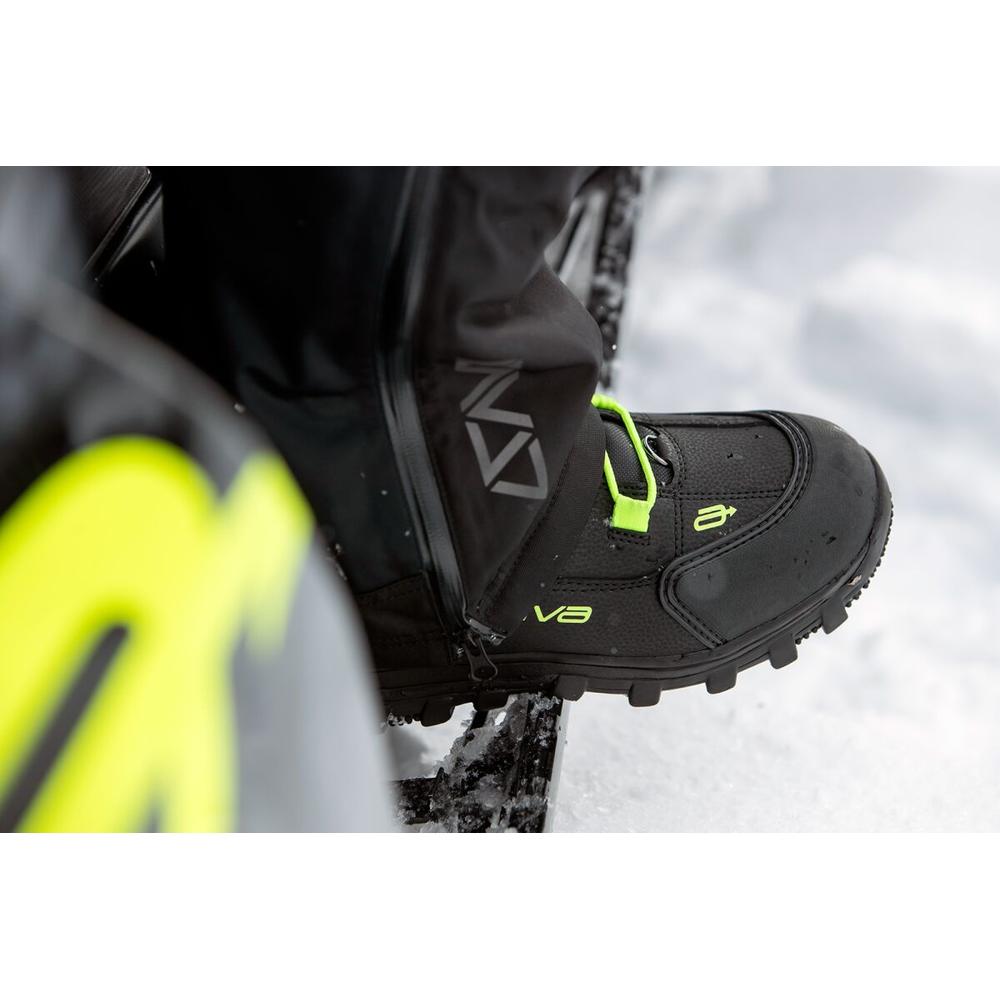 Arctiva Advance Boots Black / Hi-Viz - FREE UK Shipping, FREE 365 Day Returns | Moto Central