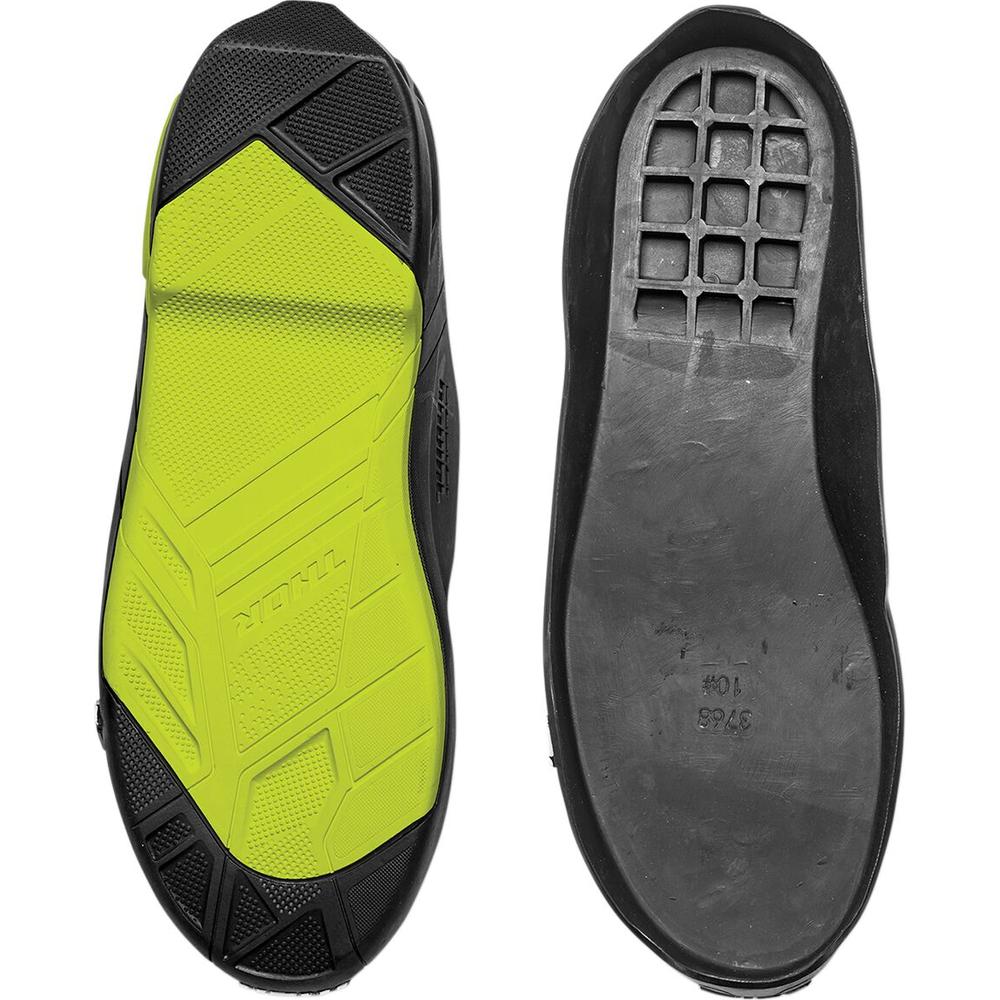 Thor Radial Boots Replacement Outsoles Black / Fluo Yellow