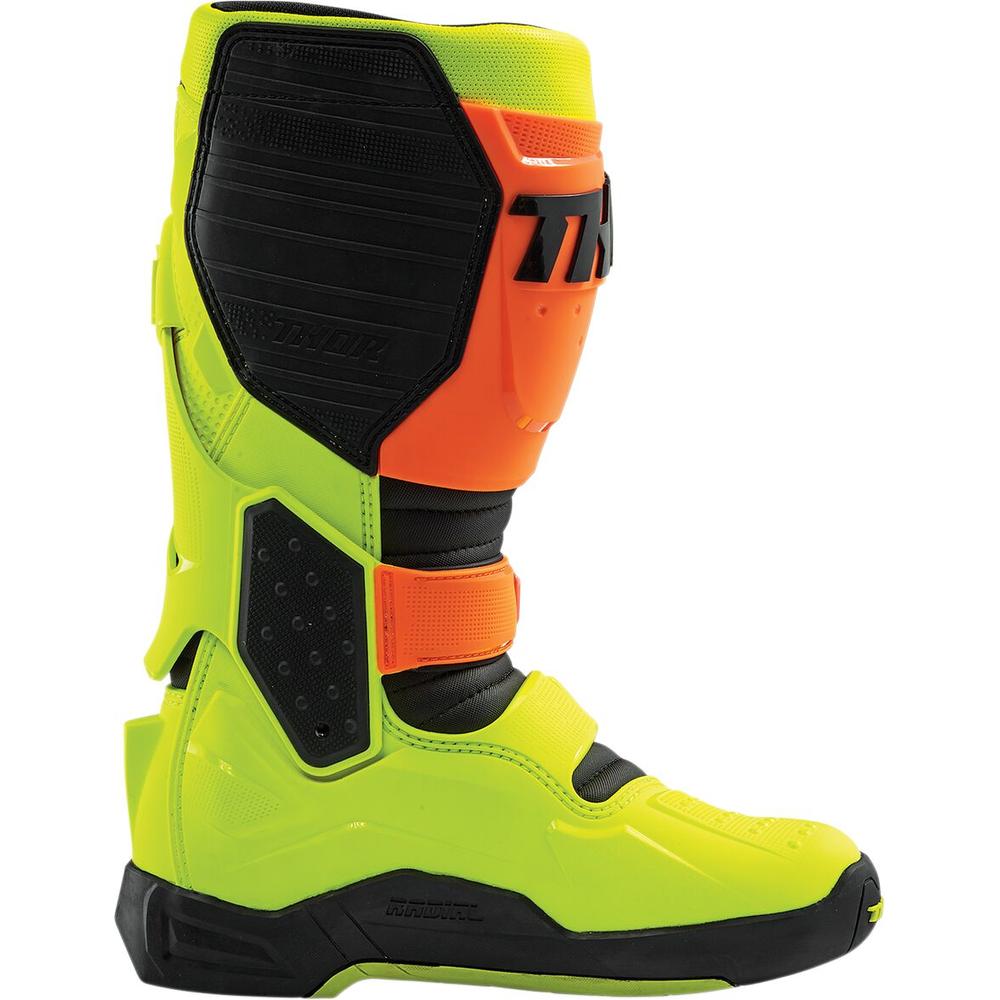 Thor Radial Boots Replacement Outsoles Black / Fluo Yellow - FREE UK Shipping, FREE 365 Day Returns | Moto Central