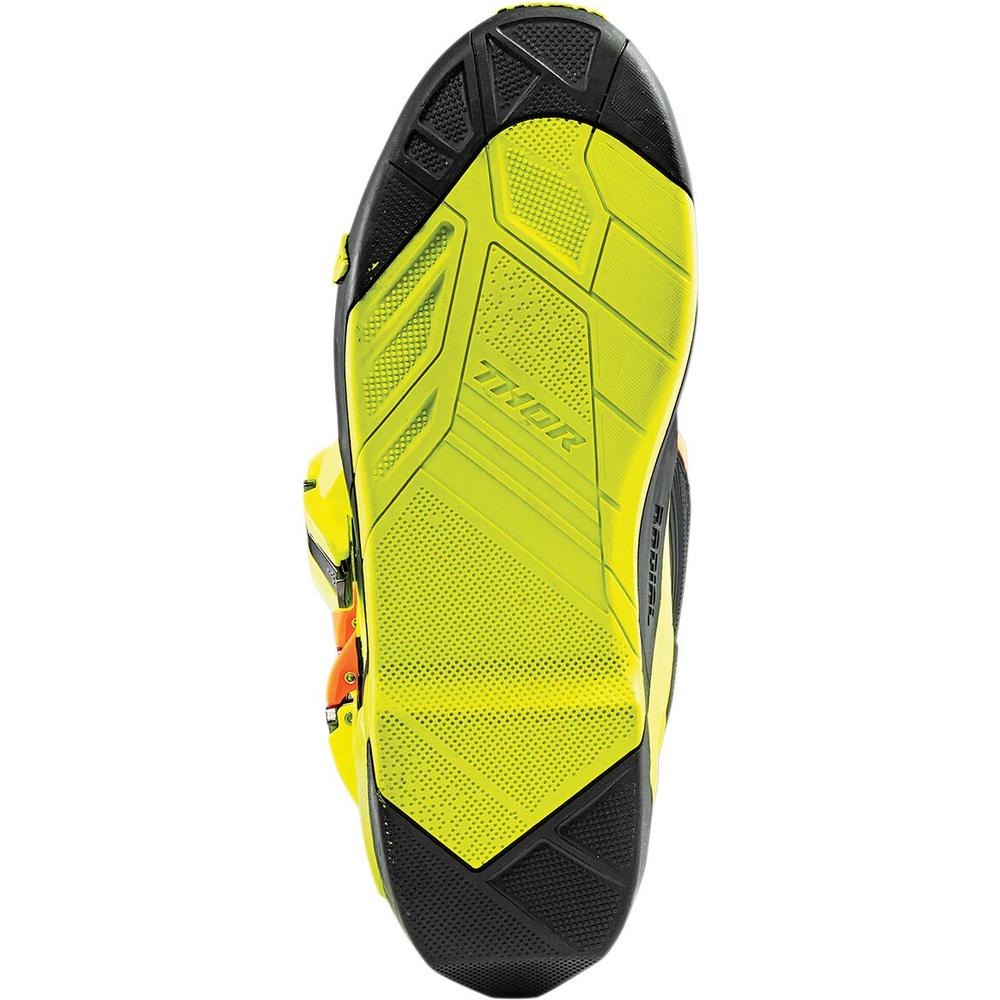 Thor Radial Boots Replacement Outsoles Black / Fluo Yellow - FREE UK Shipping, FREE 365 Day Returns | Moto Central