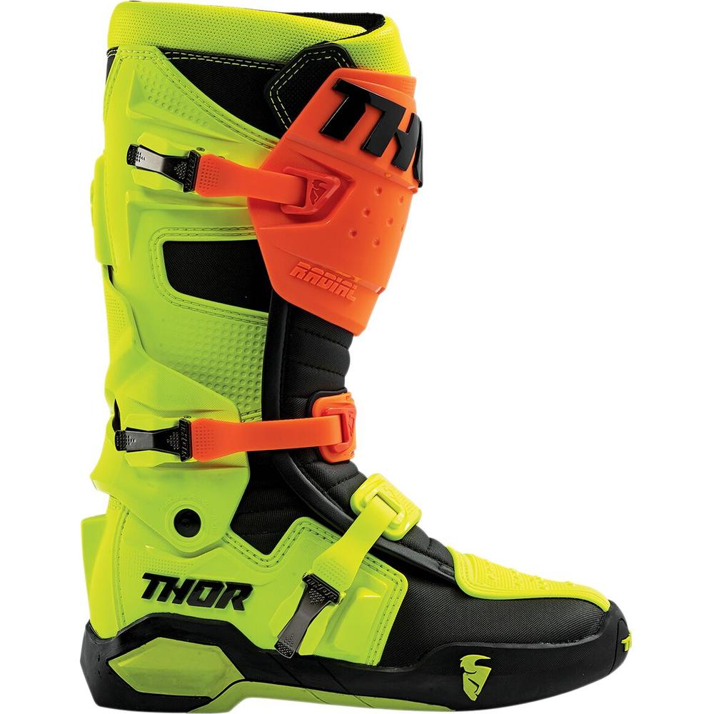 Thor Radial Boots Replacement Outsoles Black / Fluo Yellow - FREE UK Shipping, FREE 365 Day Returns | Moto Central