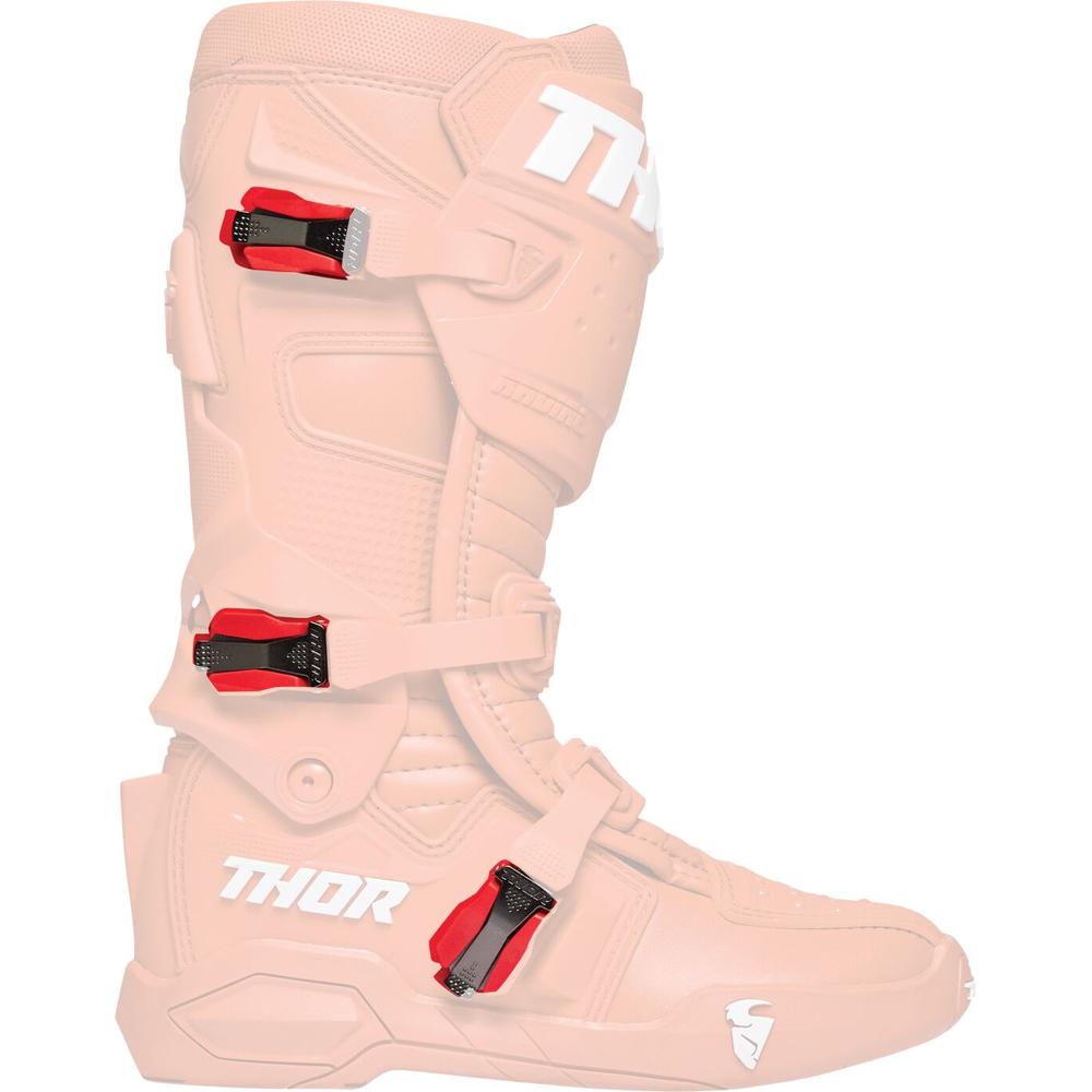 Thor Radial Boots Buckle Kit Red  - FREE UK Delivery - Moto Central