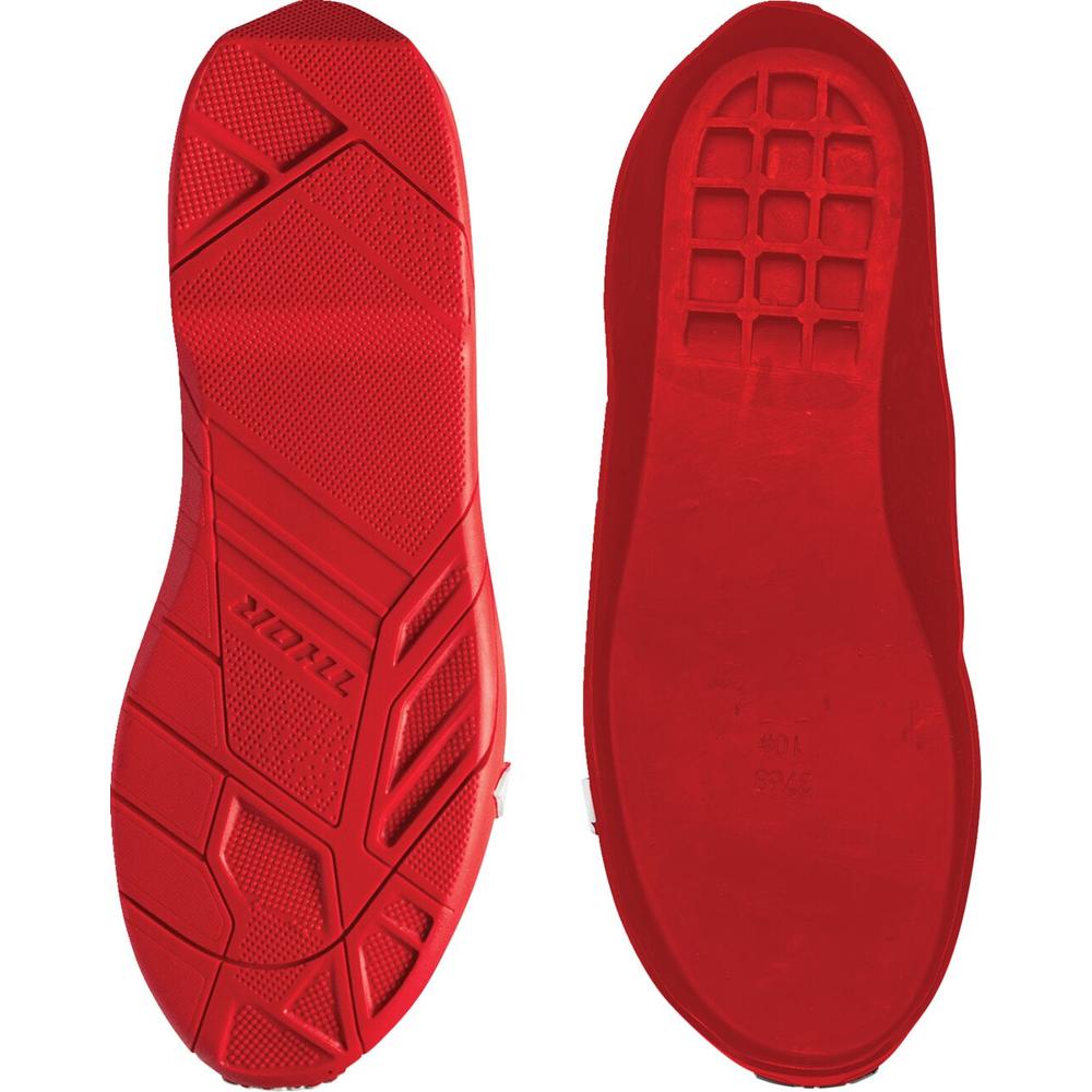 Thor Radial Boots Replacement Outsoles Red