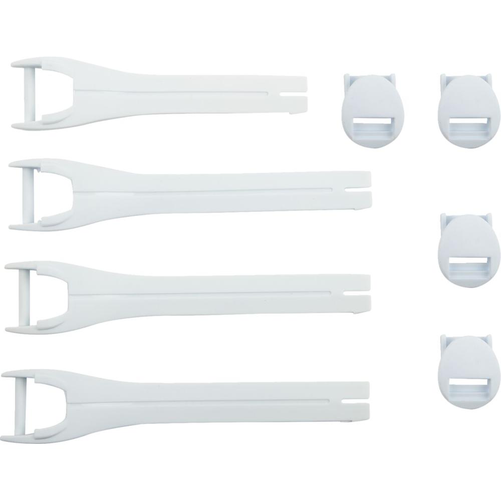 Moose Racing Qualifier Boot Strap Kit White