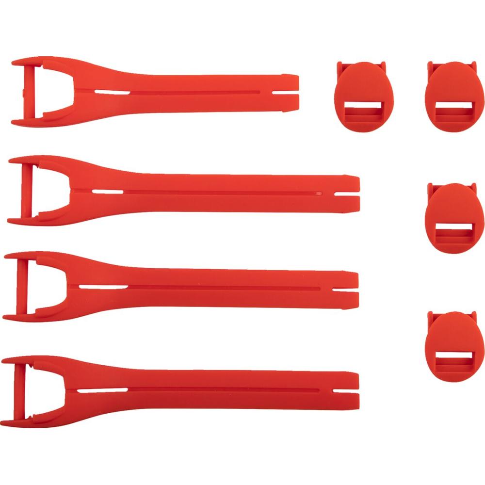 Moose Racing Qualifier Boot Strap Kit Red