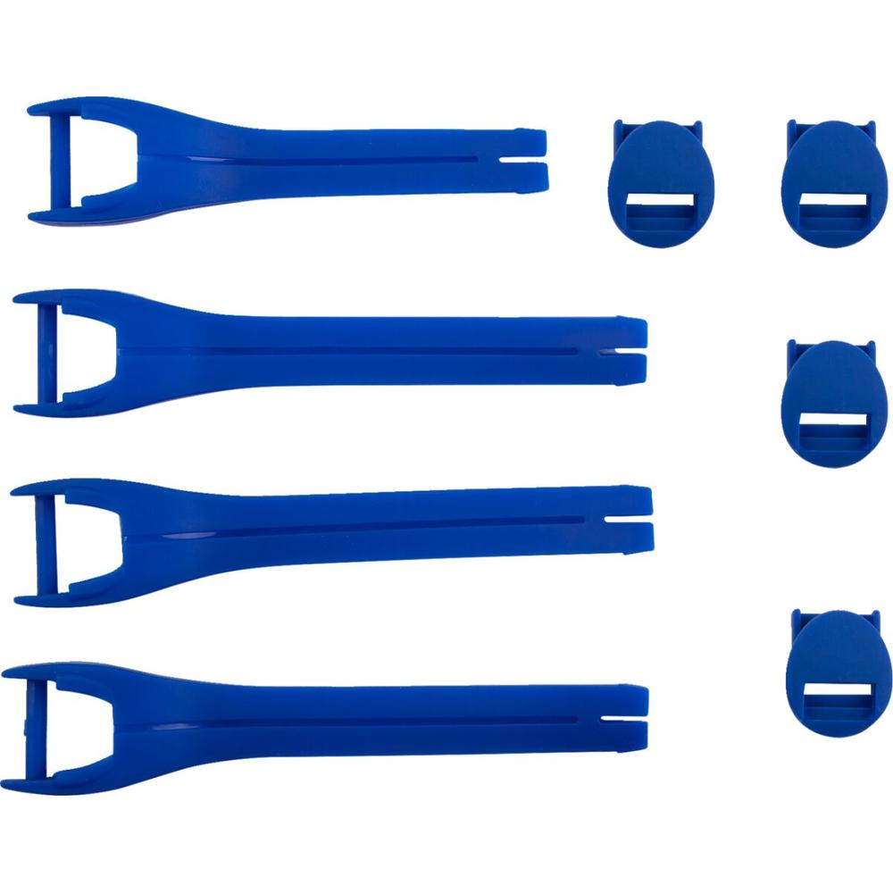 Moose Racing Qualifier Boot Strap Kit Blue