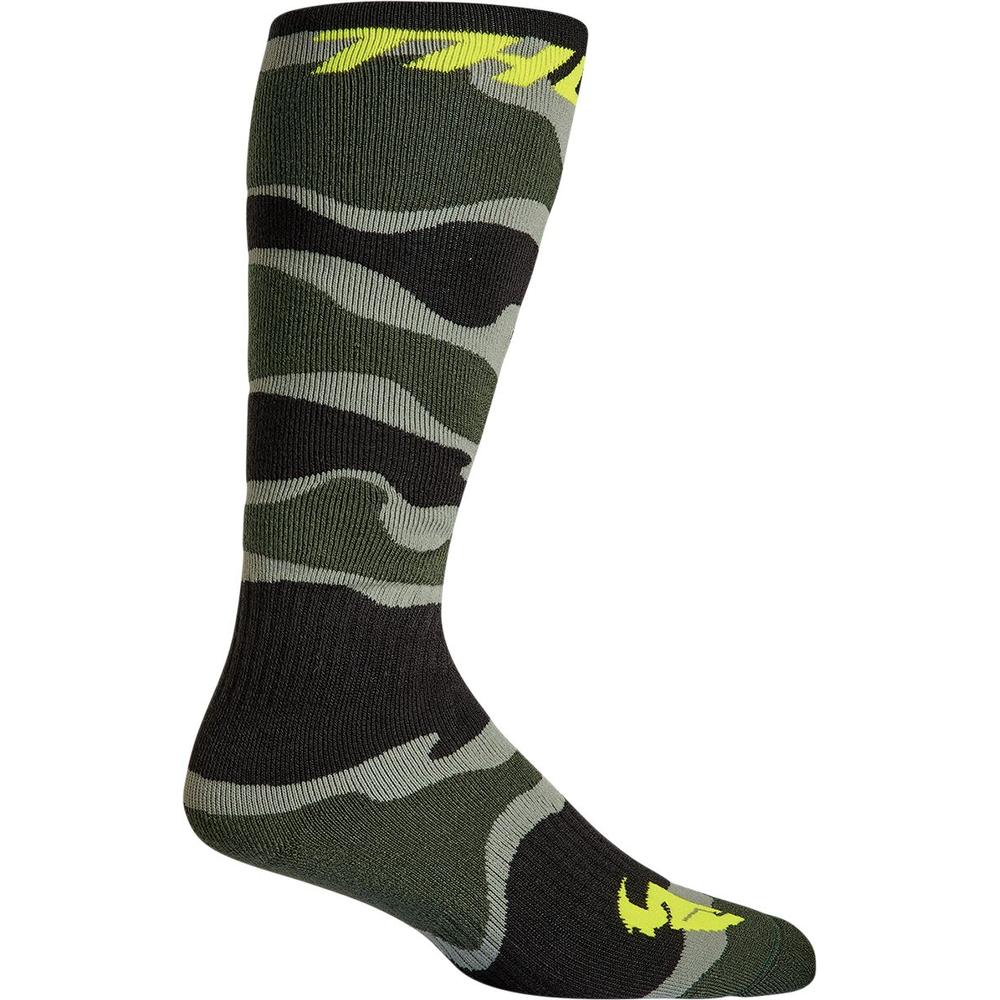 Thor MX Socks Camo Green / Black