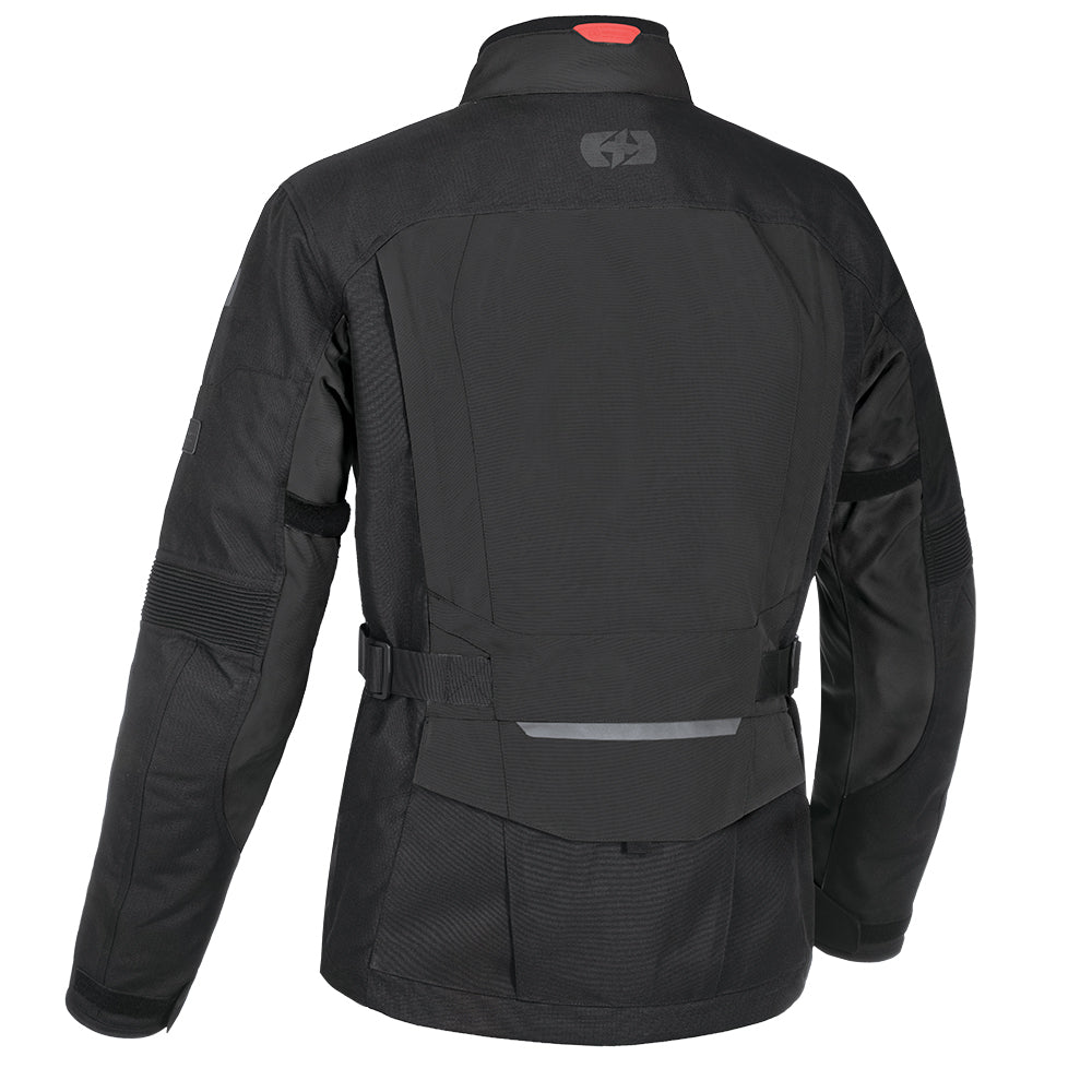 Oxford Continental Advanced Textile Jacket Tech Black  - FREE UK Shipping, FREE 365 Day Returns | Moto Central