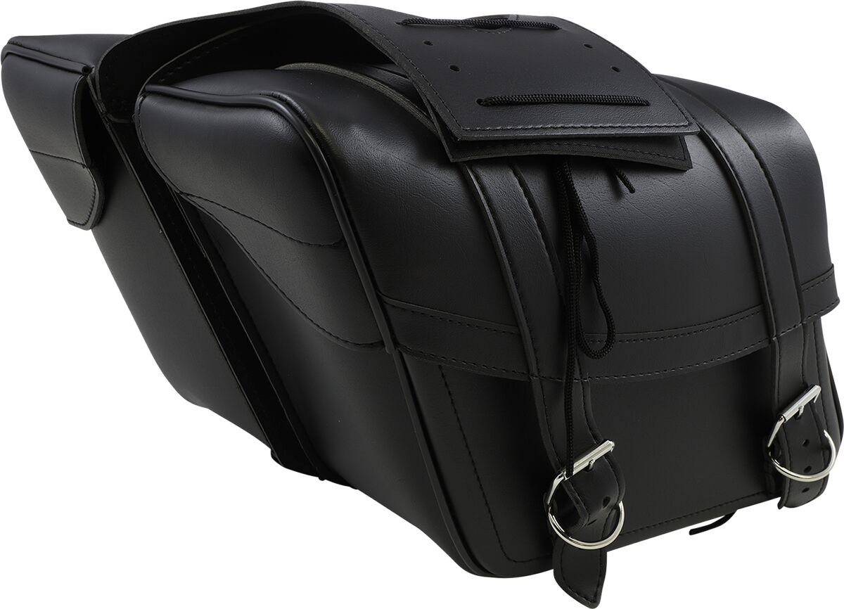 Saddlemen Highwayman Slant-style Saddlebags Black - Medium  - FREE UK Shipping, FREE 365 Day Returns | Moto Central