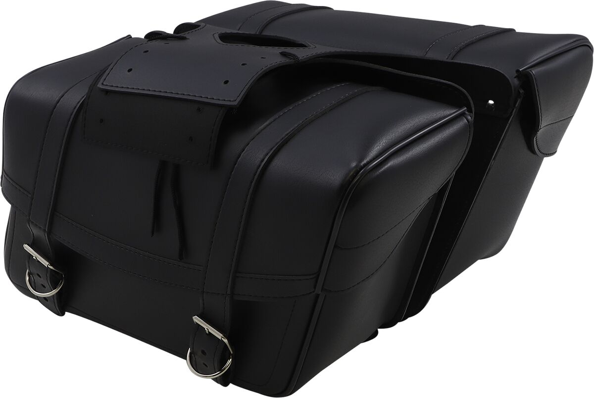 Saddlemen Highwayman Slant-style Saddlebags Black - Large  - FREE UK Shipping, FREE 365 Day Returns | Moto Central