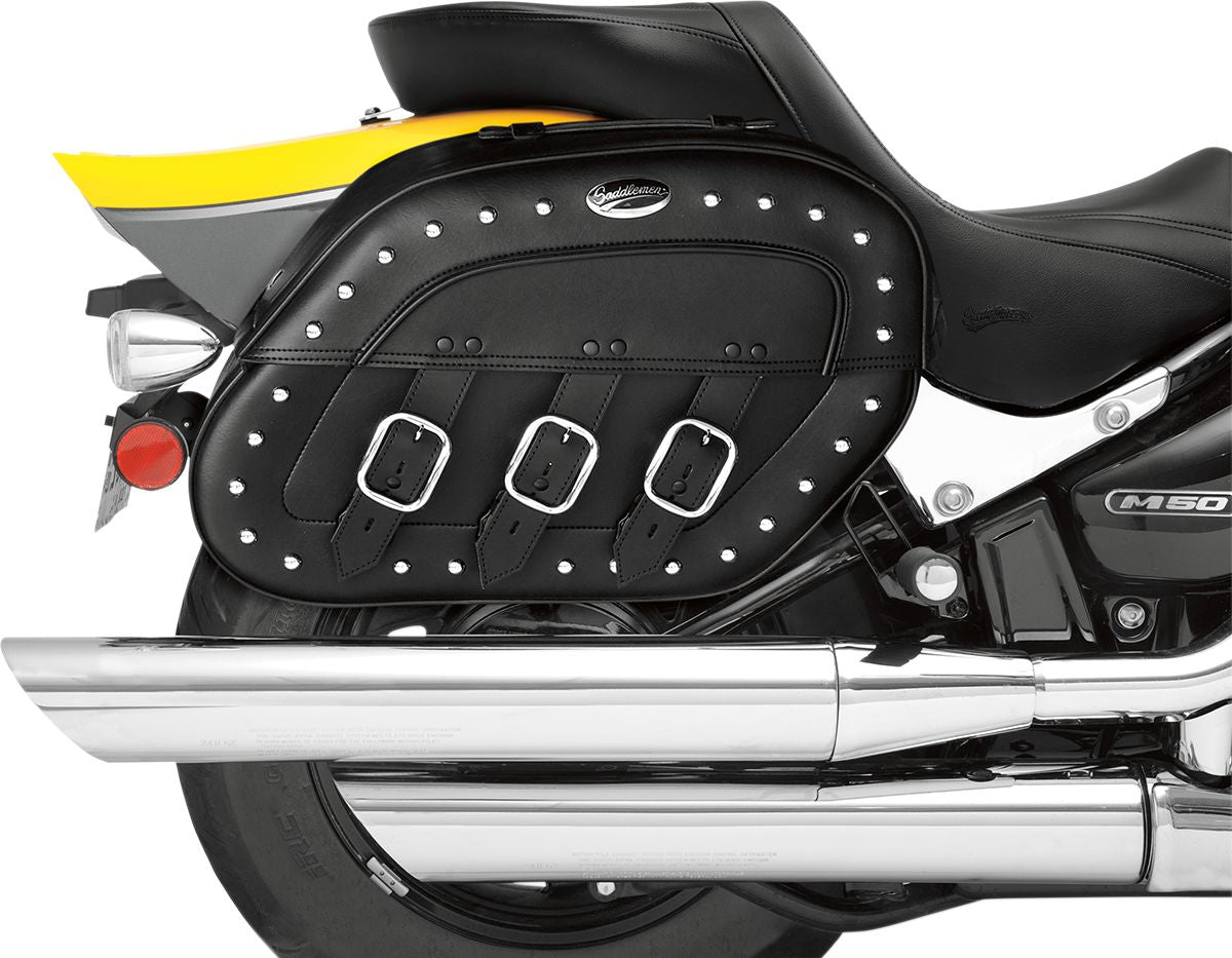 Saddlemen S4 Desperado Rigid-Mount Specific-Fit Quick-Disconnect Saddlebags Black  - FREE UK Shipping, FREE 365 Day Returns | Moto Central