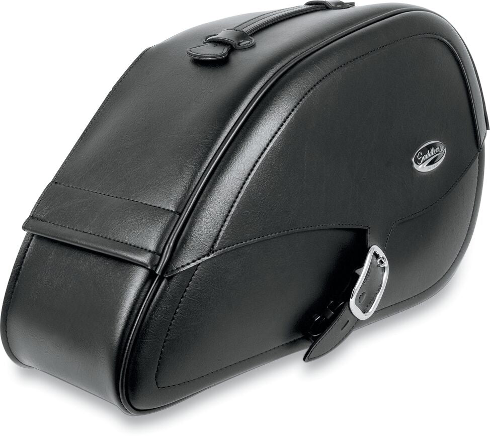 Saddlemen Rigid-Mount Specific Fit Teardrop Saddlebags Black For Harley Davidson XL 1200 C 1996-1998 - FREE UK Shipping, FREE 365 Day Returns | Moto Central