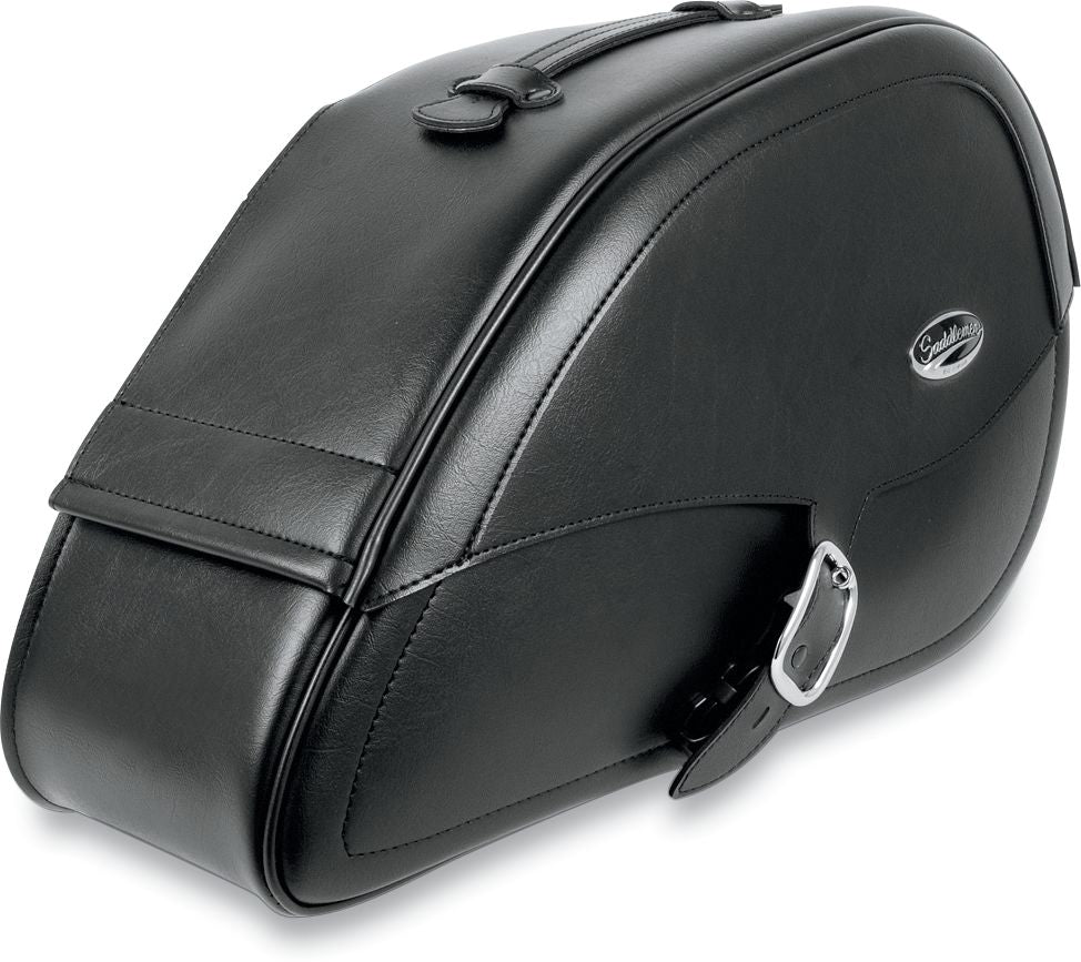 Saddlemen Rigid-Mount Specific Fit Teardrop Saddlebags Black For Harley Davidson FLST 1340 1987-1990 - FREE UK Shipping, FREE 365 Day Returns | Moto Central