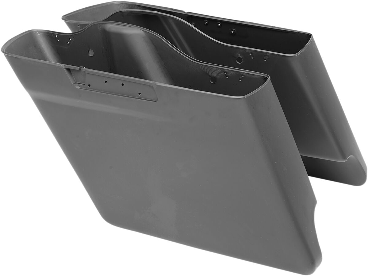 Drag Specialties Extended OEM-Style Saddlebags Black - 4 Inch For Harley Davidson FLHR 1690 2015