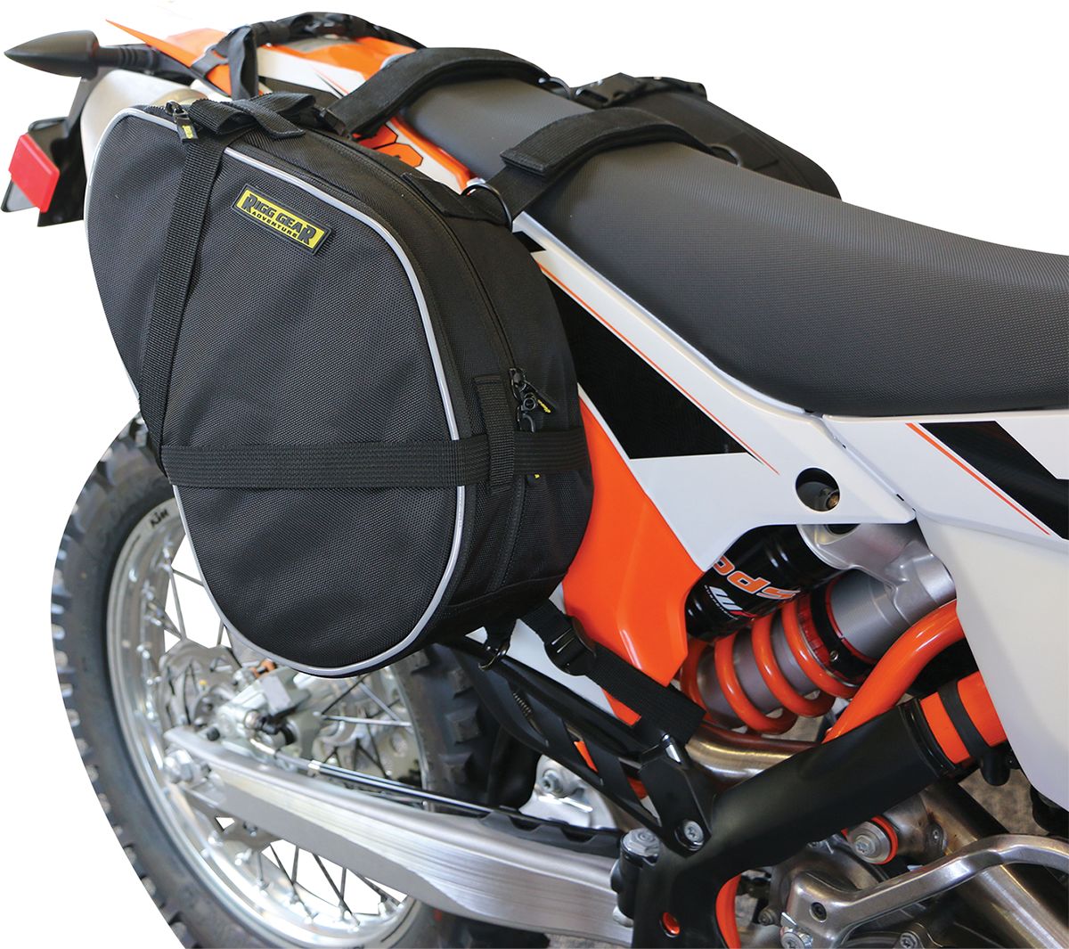 Nelson Rigg RG-020 Dual-Sport Saddlebags Black  - FREE UK Delivery - Moto Central