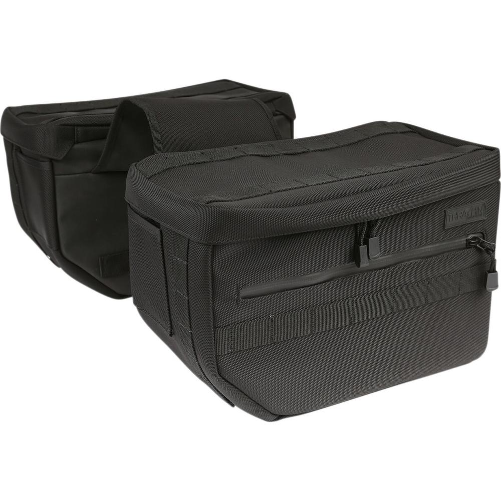 Thrashin Supply Company Escape Saddlebag Black