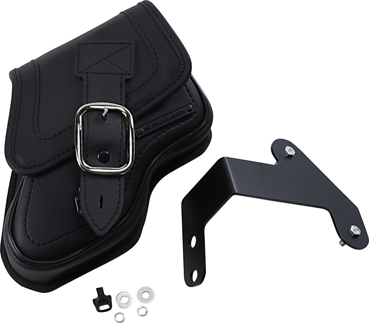 Saddlemen Swing Arm Bag Black For Harley Davidson FXD 1584 2007-2010  - FREE UK Shipping, FREE 365 Day Returns | Moto Central