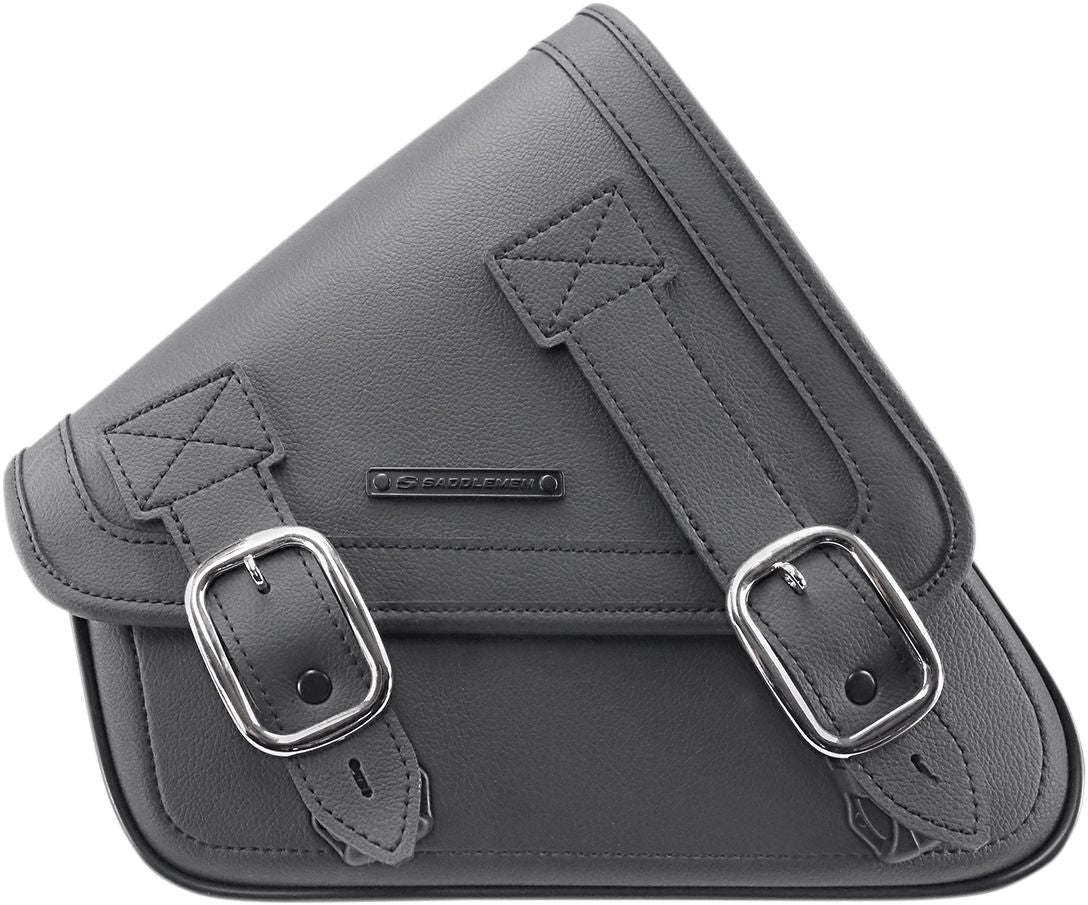 Saddlemen Swing Arm Saddlebag Black - 33cm H x 88.9mm D x 33cm W  - FREE UK Shipping, FREE 365 Day Returns | Moto Central