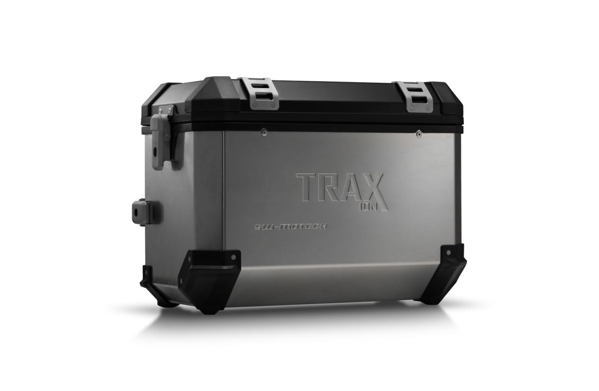 SW-Motech Trax Ion Right Side Case Silver