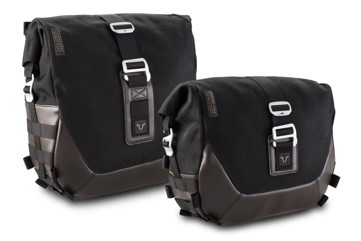 SW-Motech Legend LC Side Bag System Set Black / Brown | Vendor No BC.HTA.22.577.20002