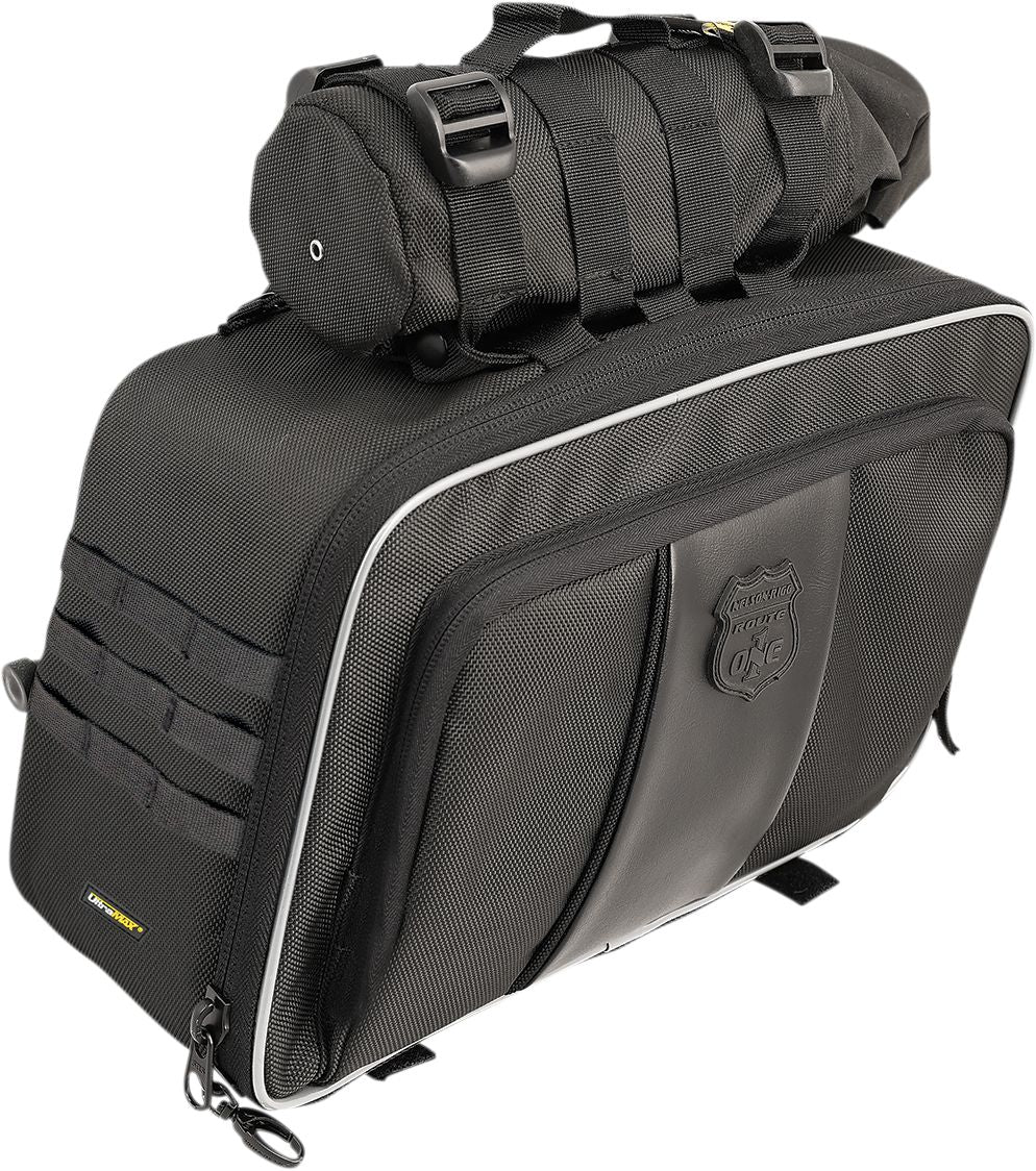 Nelson Rigg Road Trip Saddlebag Black  - FREE UK Delivery - Moto Central