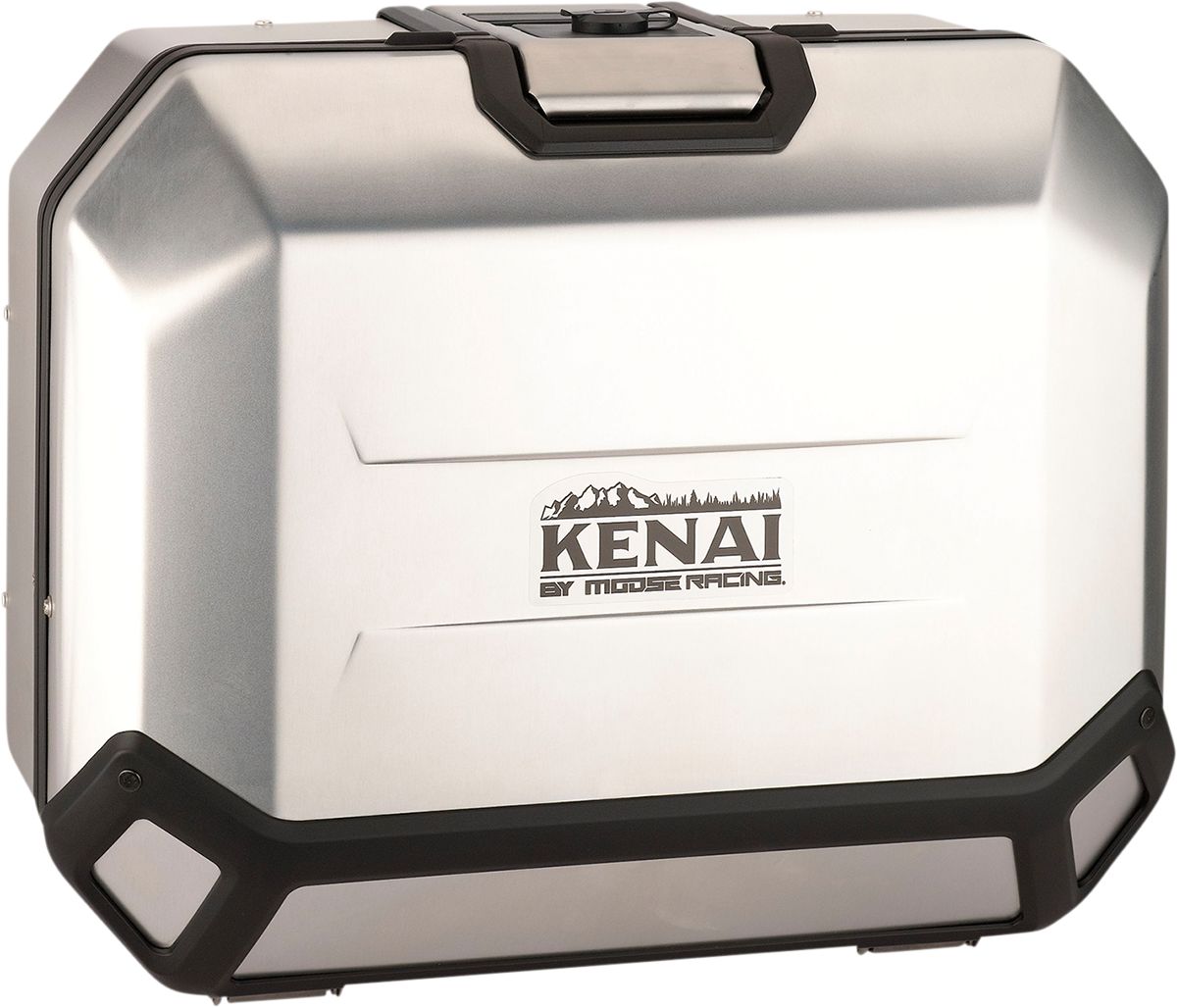 Moose Racing Kenai Left Case Silver