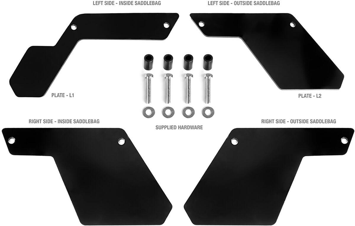 Saddlemen M8 Saddlebags Supports  - FREE UK Shipping, FREE 365 Day Returns | Moto Central