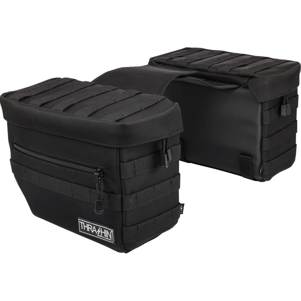 Thrashin Supply Company Essential V3 Saddlebag Black