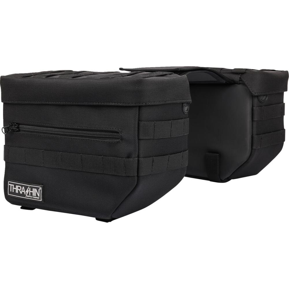 Thrashin Supply Company Essential V3 Saddlebag Black