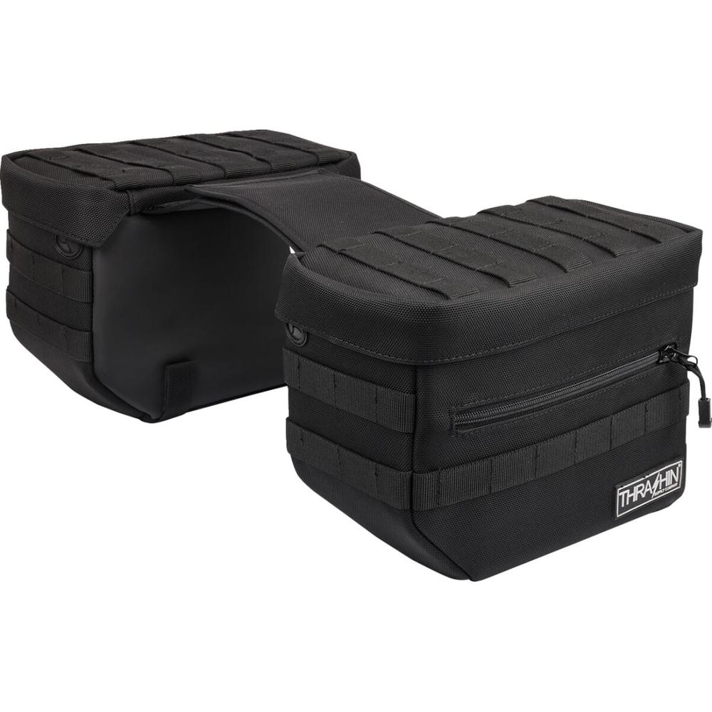 Thrashin Supply Company Essential V3 Saddlebag Black