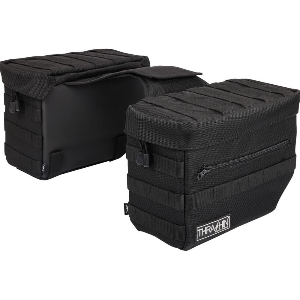 Thrashin Supply Company Essential V3 Saddlebag Black