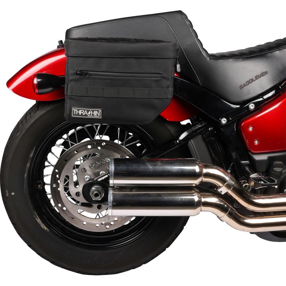 Thrashin Supply Company Essential V3 Saddlebag Black