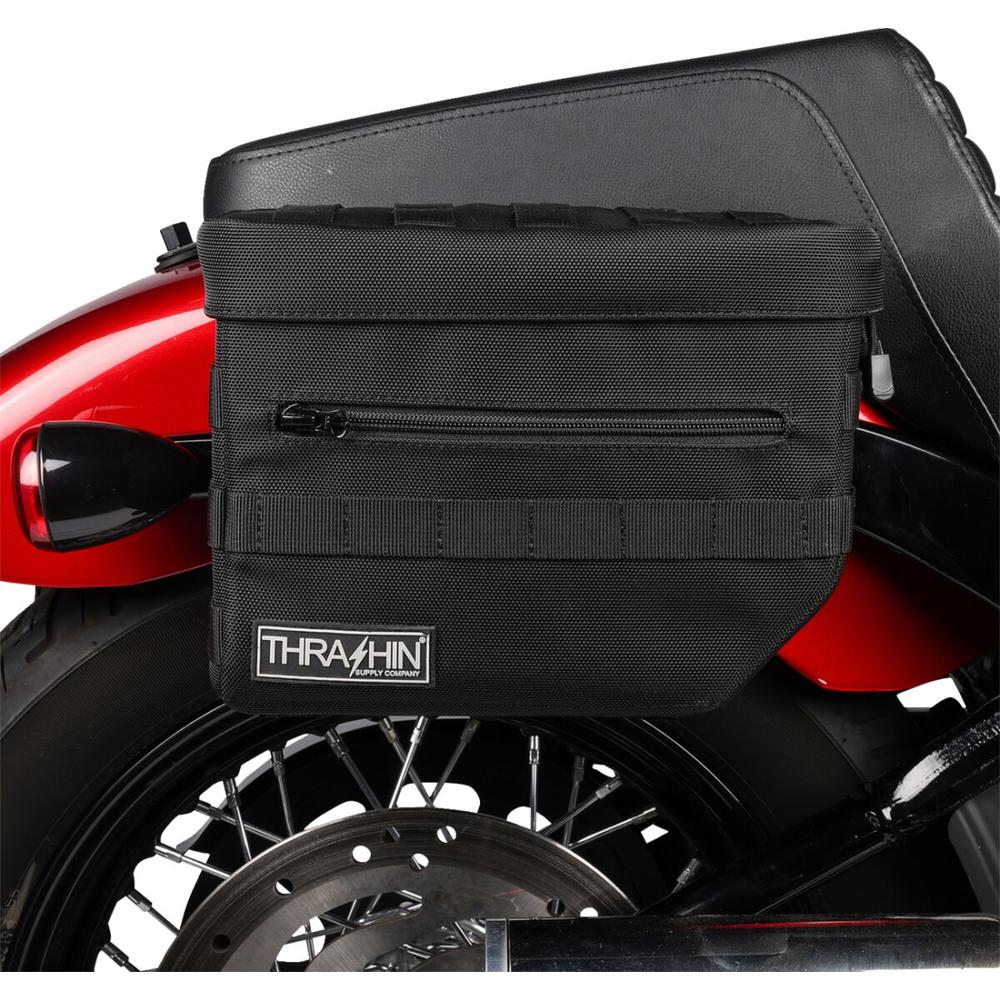 Thrashin Supply Company Essential V3 Saddlebag Black