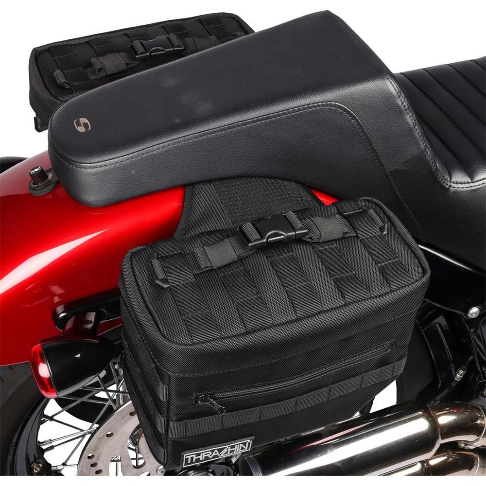 Thrashin Supply Company Essential V3 Saddlebag Black