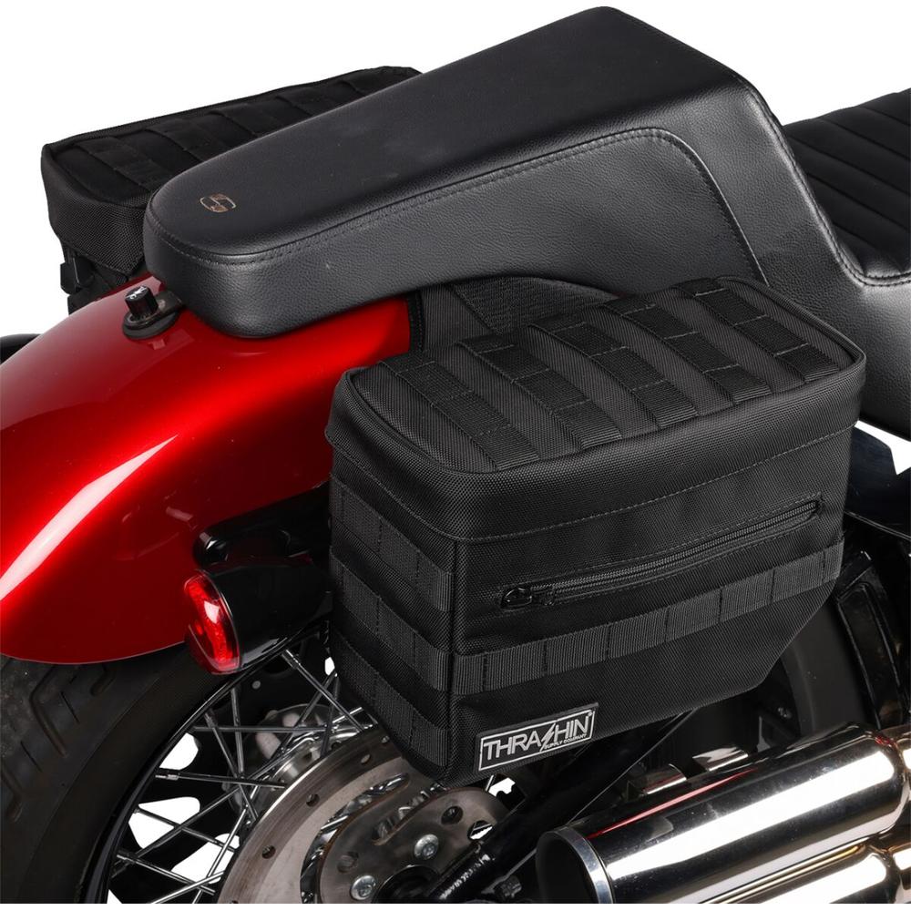 Thrashin Supply Company Essential V3 Saddlebag Black