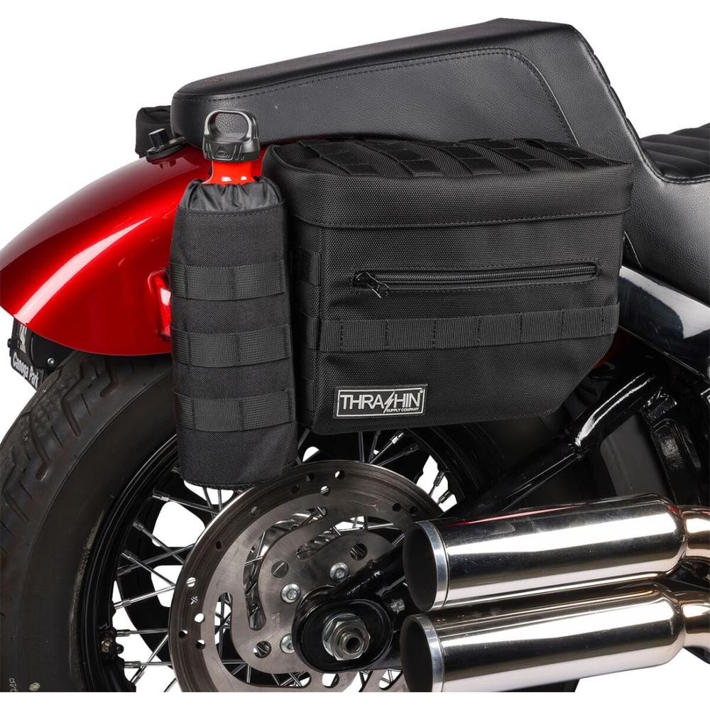 Thrashin Supply Company Essential V3 Saddlebag Black