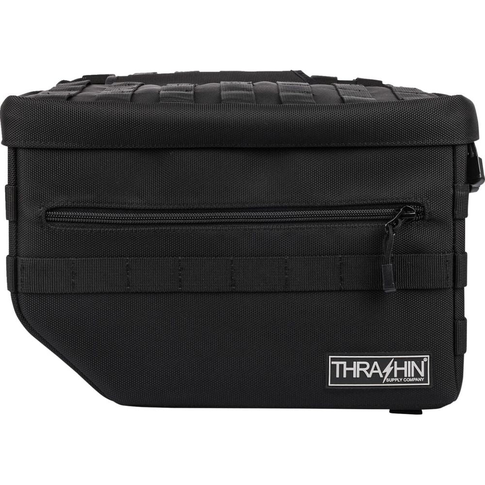 Thrashin Supply Company Escape V2 Saddlebag Black - FREE UK Shipping, FREE 365 Day Returns | Moto Central