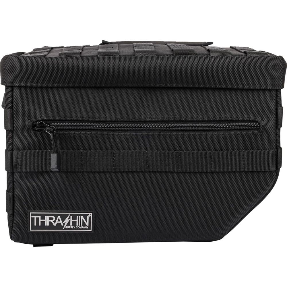 Thrashin Supply Company Escape V2 Saddlebag Black - FREE UK Shipping, FREE 365 Day Returns | Moto Central