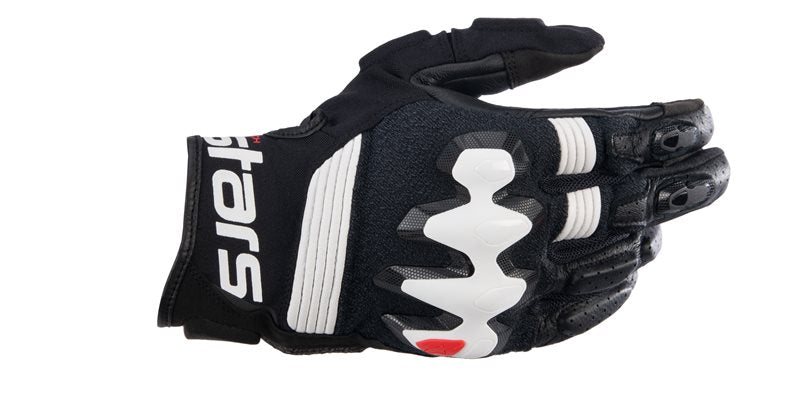 Alpinestars Halo Leather Gloves Black / White