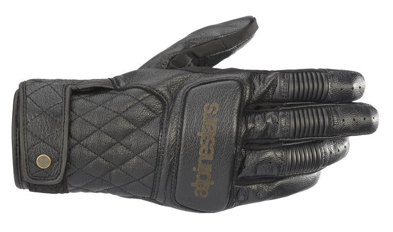 Alpinestars Brass Leather Gloves Black