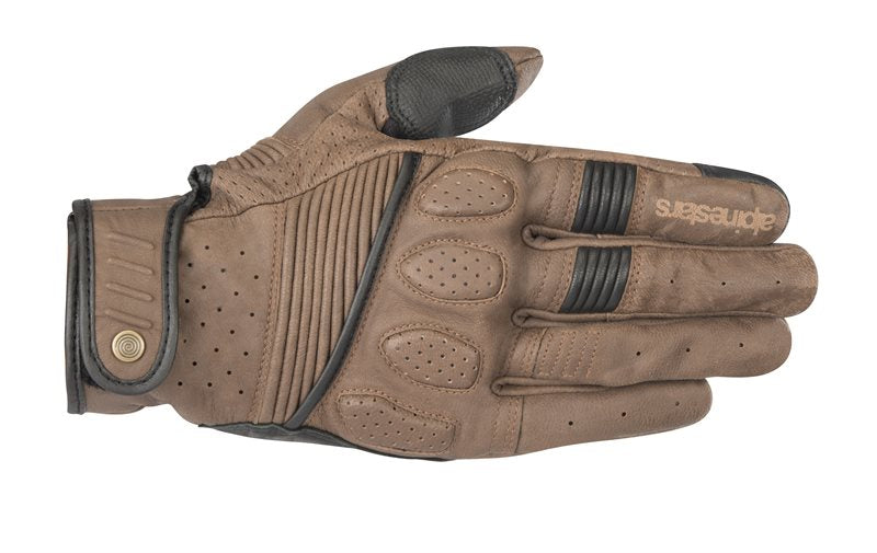 Alpinestars Crazy Eight Gloves Brown / Black