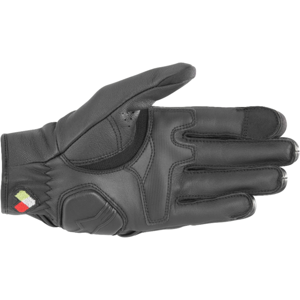 Alpinestars Dyno Leather Gloves Black / Black