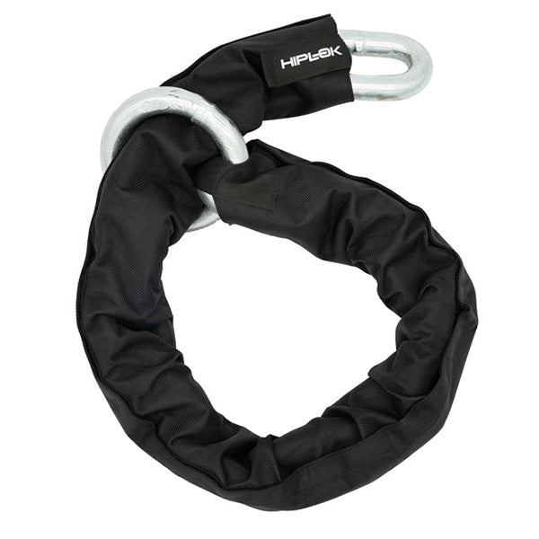 Hiplok Hardend Steel Loop Mega Chain All Black - FREE UK Shipping, FREE 365 Day Returns | Moto Central