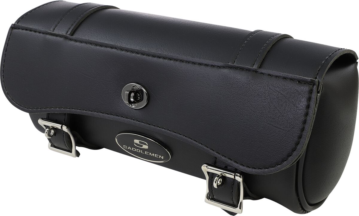 Saddlemen Drifter Tool Bag Black / Chrome  - FREE UK Shipping, FREE 365 Day Returns | Moto Central