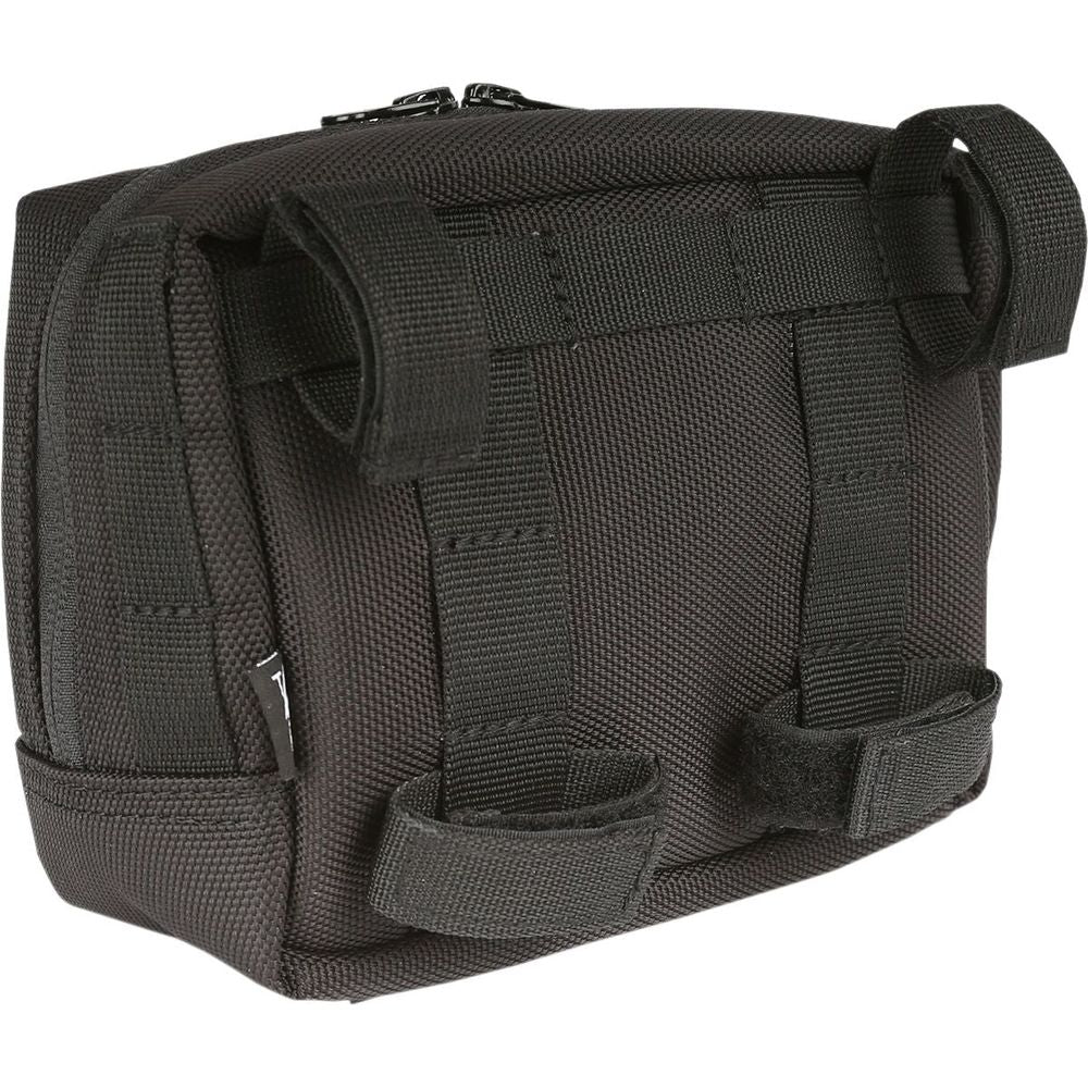 Thrashin Supply Company Handlebar Bag Black - FREE UK Shipping, FREE 365 Day Returns | Moto Central