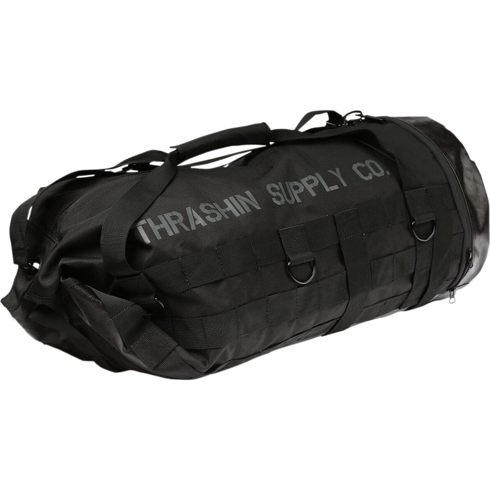 Thrashin Supply Company Mission Duffle Bag Black - FREE UK Shipping, FREE 365 Day Returns | Moto Central