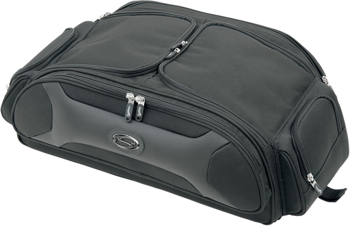 Saddlemen FTB3300 Sport Trunk And Rack Bag Black  - FREE UK Shipping, FREE 365 Day Returns | Moto Central